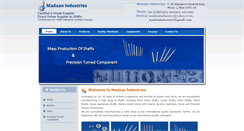 Desktop Screenshot of madaanindustries.com